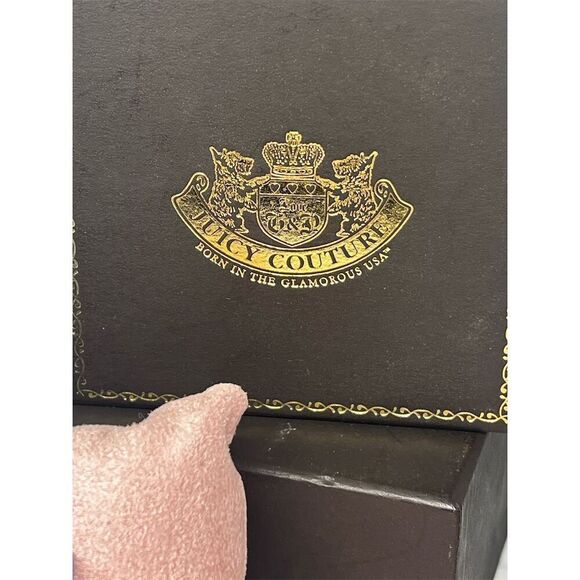 Juicy Couture Women's Cobalt Blue Jelly Strap Watch Crystal Accents Y2K - Picture 4 of 6